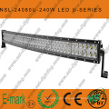 240W LED CREE Curved-U Light Bar Offroad, Spot/Flood/Combo LED Light Bar Offroadfahren Road